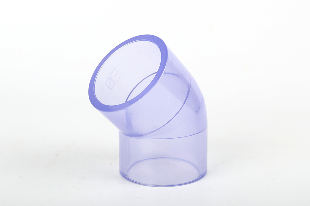 锦山镇透明45° 弯头